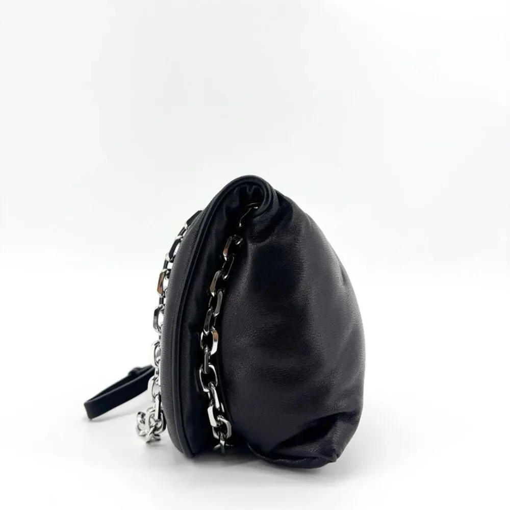 Maison Margiela Glam Slam Small Chain Shoulder Bag Black